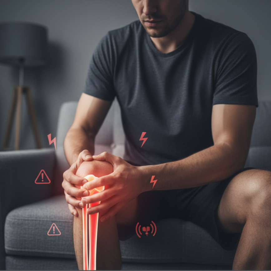 Bones and joints illustration